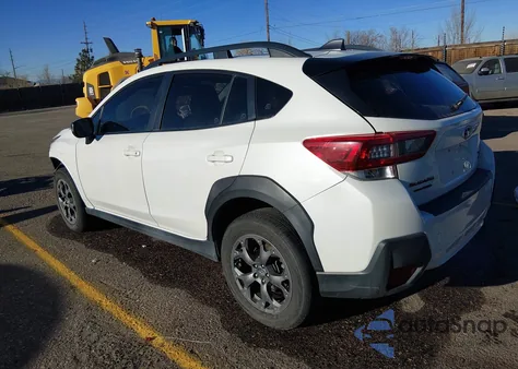 2021 Subaru Crosstrek Sport z USA, uszkodzony, nr VIN JF2GTHRC8MH357212